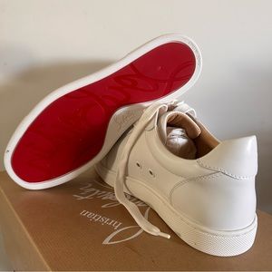 Christian Louboutin Vieira Flat Calf Sneakers